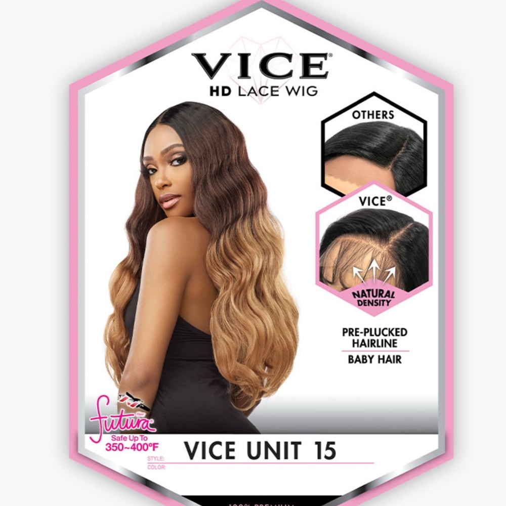 HD Lace Wig - Ombre Brown by Sensationnel